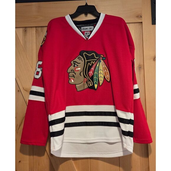Reebok NHL Chicago Blackhawks Jersey Mens 48 Patrick Kane #88 - Picture 1 of 14